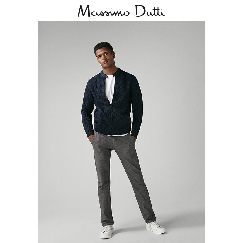 Blouson homme MASSIMO DUTTI manches longues - Ref 3116564 Image 1