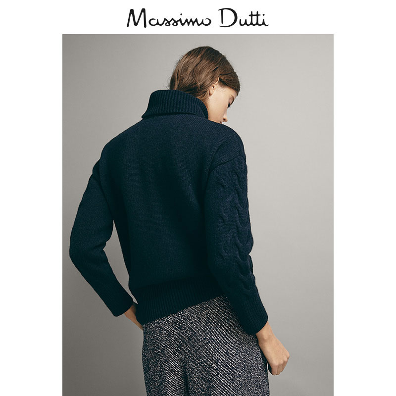 Cardigan MASSIMO DUTTI en Laine - Ref 3230832 Image 3