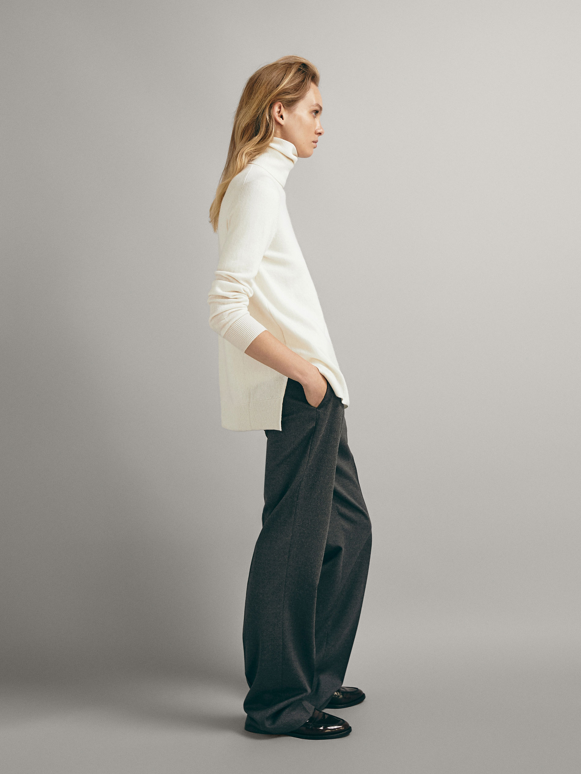 Cardigan MASSIMO DUTTI en Laine - Ref 3231129 Image 16