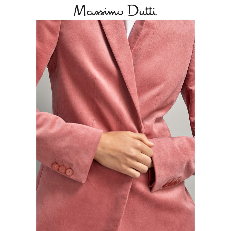 Veste pour femme MASSIMO DUTTI en Coton - Ref 3217808 Image 5