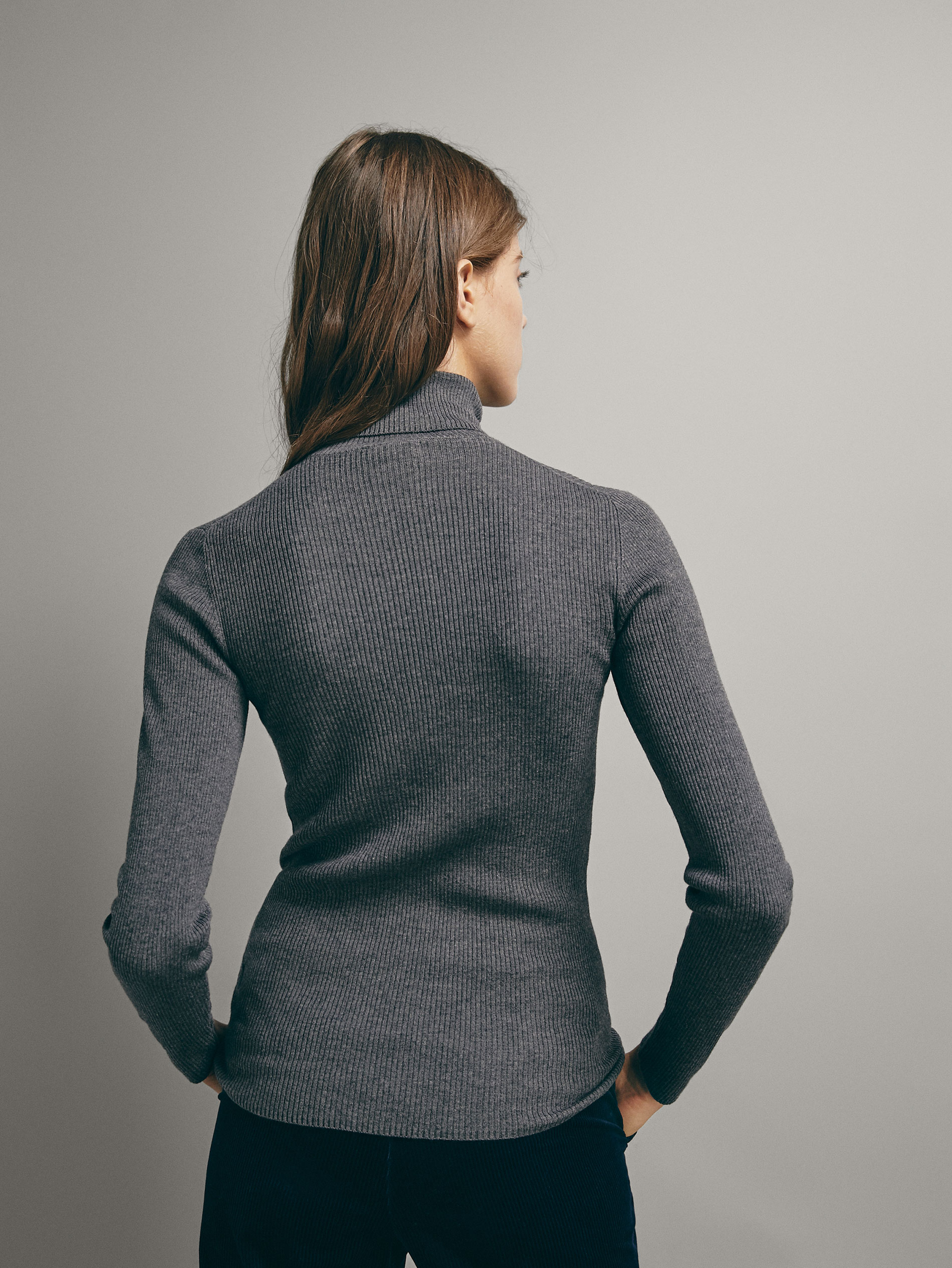 Cardigan MASSIMO DUTTI en De la soie - Ref 3231031 Image 19