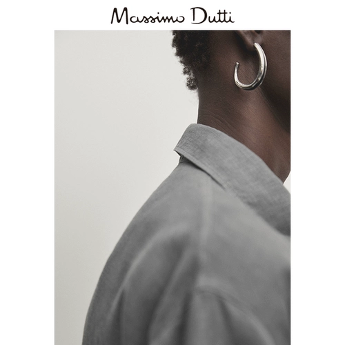 Весна и лето New Massodtti2024 Женская Грейс Грейс Грейс Французская Тенко Тонгфенг тонкий, стройная, оправданная рубашка с чистой локальной сети 05124681802