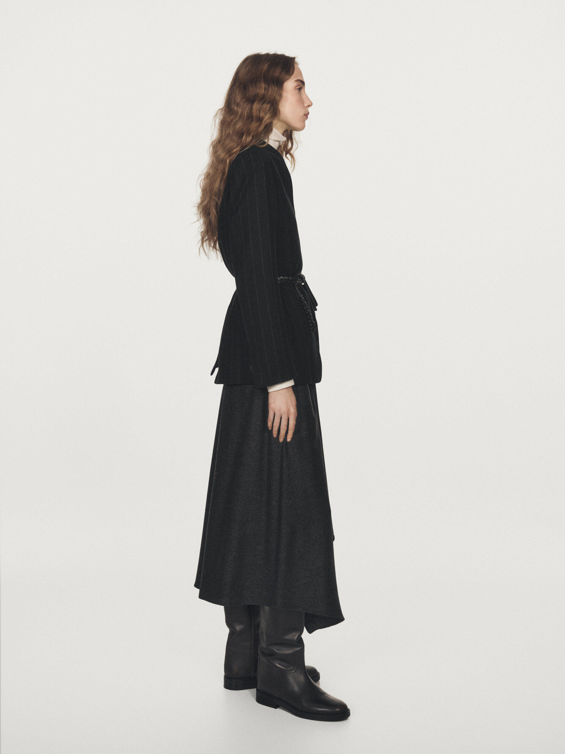 Massimo Dutti, демисезонный тонкий костюм 