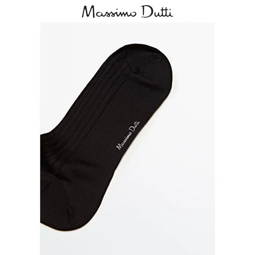 Massimo Dutti, летние черные аксессуары для отдыха, средней длины