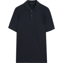 New Season Special Massimo Dutti Mens Clothing 2024 New Simple Commuting Style Skin Friendly Cotton Solid Color Short Sleeve POLO Shirt 00719210401