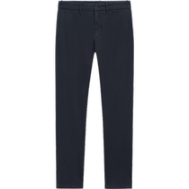 Summer new Massimo Dutti mens wear 2024 new casual commuting style versatile slim version comfortable cotton trousers 00001100401