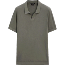 Summer new Massimo Dutti mens wear 2024 new style simple commuter style skin-friendly pure cotton short-sleeved knitted Polo shirt 00954318505