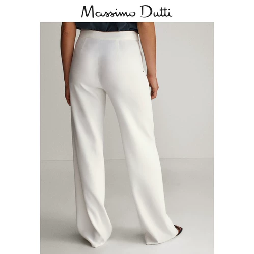 Massimo Dutti, штаны, свободный прямой крой