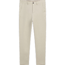 Summer new Massimo Dutti mens wear 2024 new casual urban commuting style comfortable pure linen suit trousers 00060102710