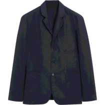 Nouveaux produits printemps et été (série limitée STUDIO) Vêtements homme MassimoDutti 2024 nouvelle veste de costume de lin pur de navetteur 081114821045