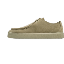 Massimo Dutti Mens Shoes 2024 Summer New Stacked Edge Suede Genuine Leather Shoes Kangaroo Shoes 12251450107