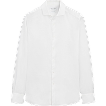 New autumn and winter (STUDIO limited series) MassimoDutti mens 2024 new slim fit pure linen shirt 00158194250