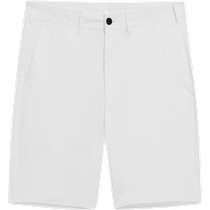 Summer new Massimo Dutti mens 2024 new casual commuting style simple and versatile white cotton mid-waist shorts 02932032250