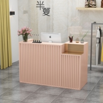 Cashier shop Small simple modern clothing store Beauty salon counter Hair salon front desk reception desk Bar table