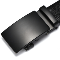 Belt mens automatic Buckle Head layer cowhide leather Korean leisure youth belt pure cowhide trend business Belt