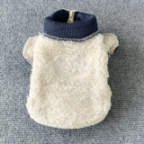 Собачья одежда Pet Puppy Puppy осень и зима утолщенная хлопчатобумажная одежда плюшевая Померанская биби Bibi Bebi Медведь VIP Торт теплый толстовка