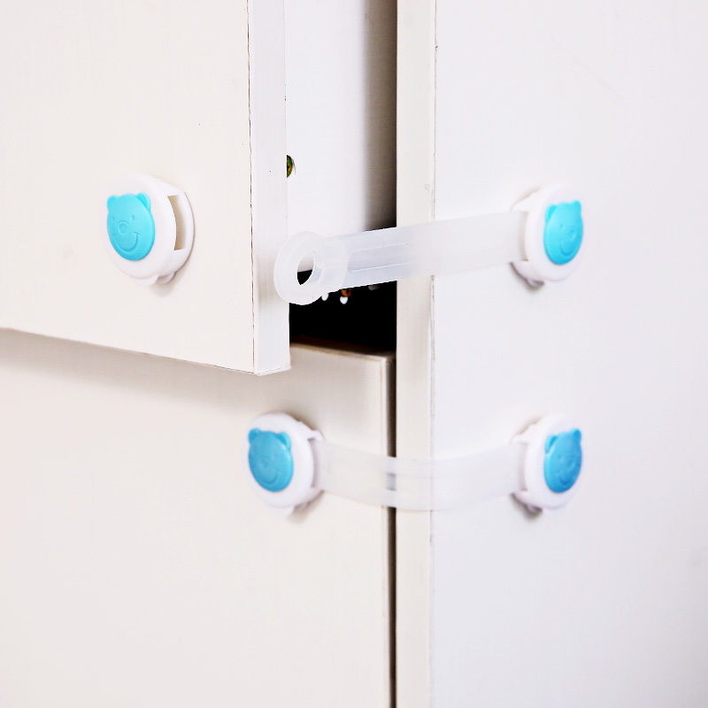 CHILD SAFETY LOCK DRAWER LOCK BABY ANTI-PINCH HAND FRIDGE LOCK CABINET DOOR CATCH MULTIFUNCTION BABY ANTI-OPEN CABINET LOCK