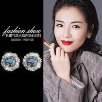 Fatal Gazepure silver multieyed earrings 2022 new wave anti-allergy ear clip without ear-in-ear ornaments