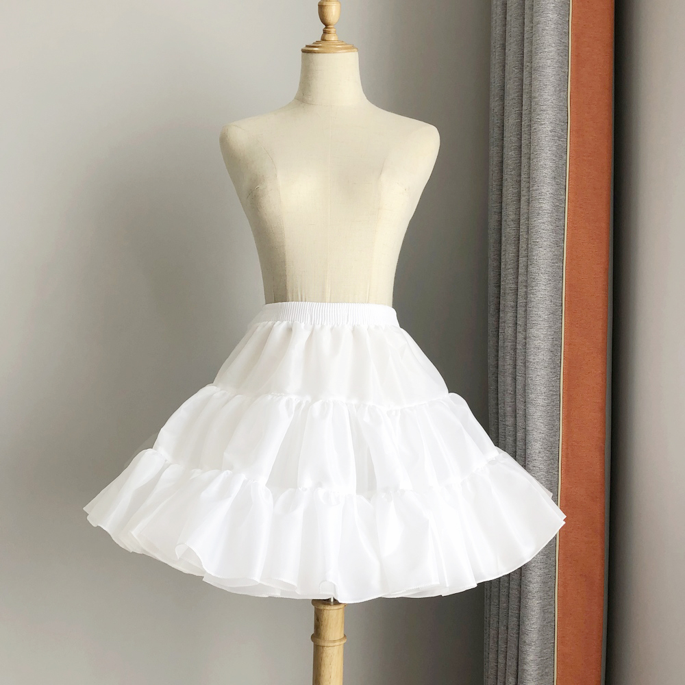 Skirt bracing lolita cloud bracing jk plaid skirt women's uniform autumn and winter lining jk base skirt brace