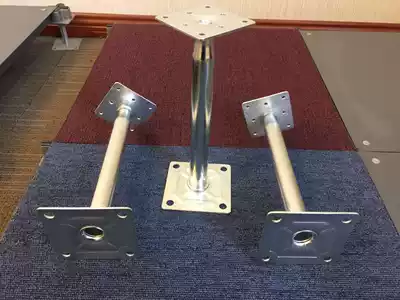 Baroque all-steel anti-static floor PVC room dedicated elevated air anti-static floor bracket beam suction cup