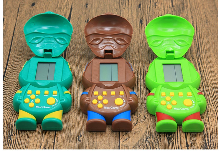 Bảng điều khiển trò chơi Tetris cổ điển Pocket trò chơi nhỏ cầm tay cầm tay Món quà giáo dục trẻ em hoài cổ - Bảng điều khiển trò chơi di động