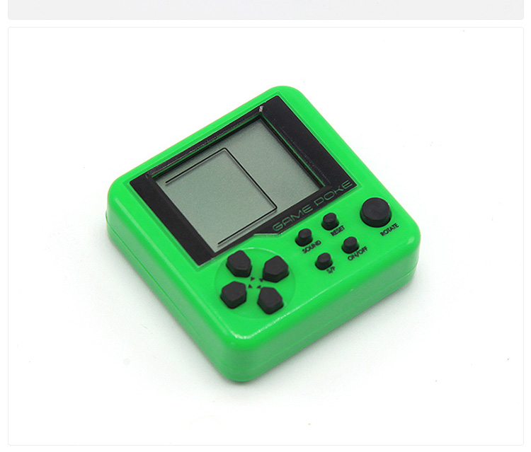 Nhật bản mini gamepoke vòng chìa khóa mặt dây chuyền hoài cổ cầm tay nhỏ tetris game console cầm tay máy chơi game sup 400