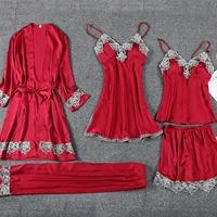 805 набор из пяти предметов бордовый