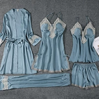 807 комплект из пяти предметов небесно-голубой