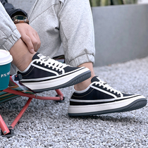 2022 autumn style skate shoes mens Japanese design sense canvas shoes thick bottom low top all-match lightweight youth casual shoes