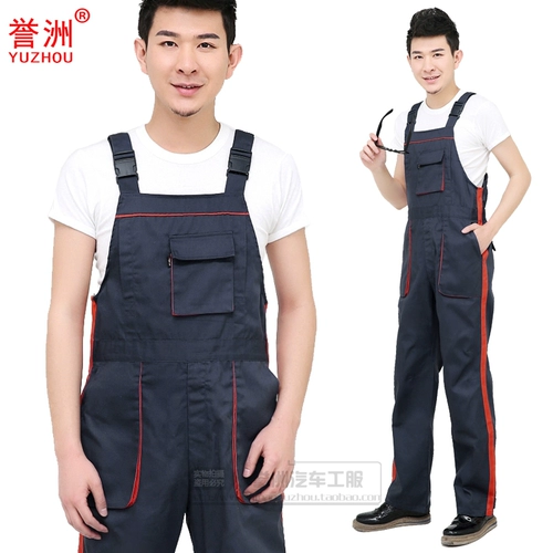 Осенний демисезонный модный износостойкий комбинезон, в корейском стиле, большой размер