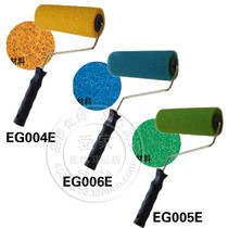 Diatom mud 8 inch imported drawing roller roller hemp surface modeling texture modeling tool liquid wallpaper EG004E