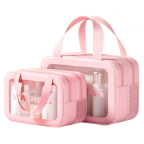 Wet and dry separation toiletry bag for men new outdoor waterproof swimming portable business trip storage bag cosmetic bag for women