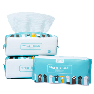 一次纯棉洗脸巾抽取式100抽