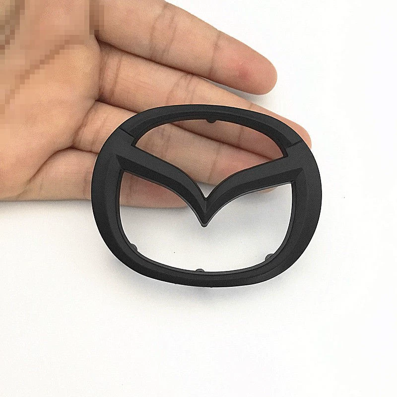 Biểu tượng vô lăng Mazda Ruiyi Mazda 3 Xingcheng tiêu chuẩn sửa đổi vô lăng màu đen đặc biệt decal dán xe ô to tem sườn xe ô tô 