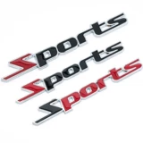 Car Stereo Sports версия автомобильной наклейки спортивная английская металлическая наклейка листовой борт боковой метка