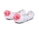 08 танцевальная обувь-белые розовые цветы