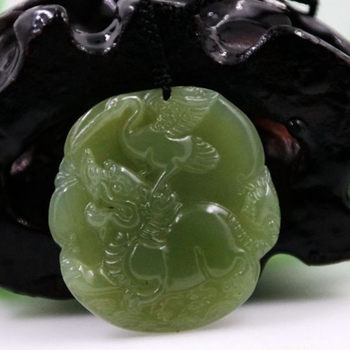Pendant dragon turtle pendant xinjiang hotan jade