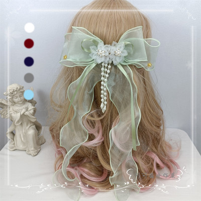 taobao agent The ancient style oversized bow fairy's back of the head head of the Lolo Tower Han ribbon