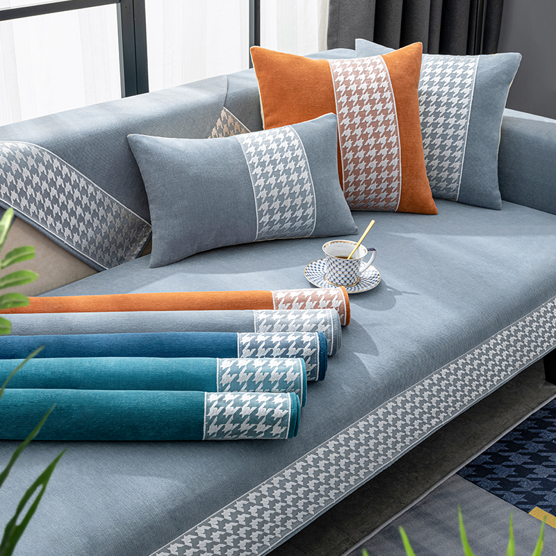 Chenille sofa cushion four seasons universal non-slip sofa cover simple modern cover cloth towel cushion 2021 new