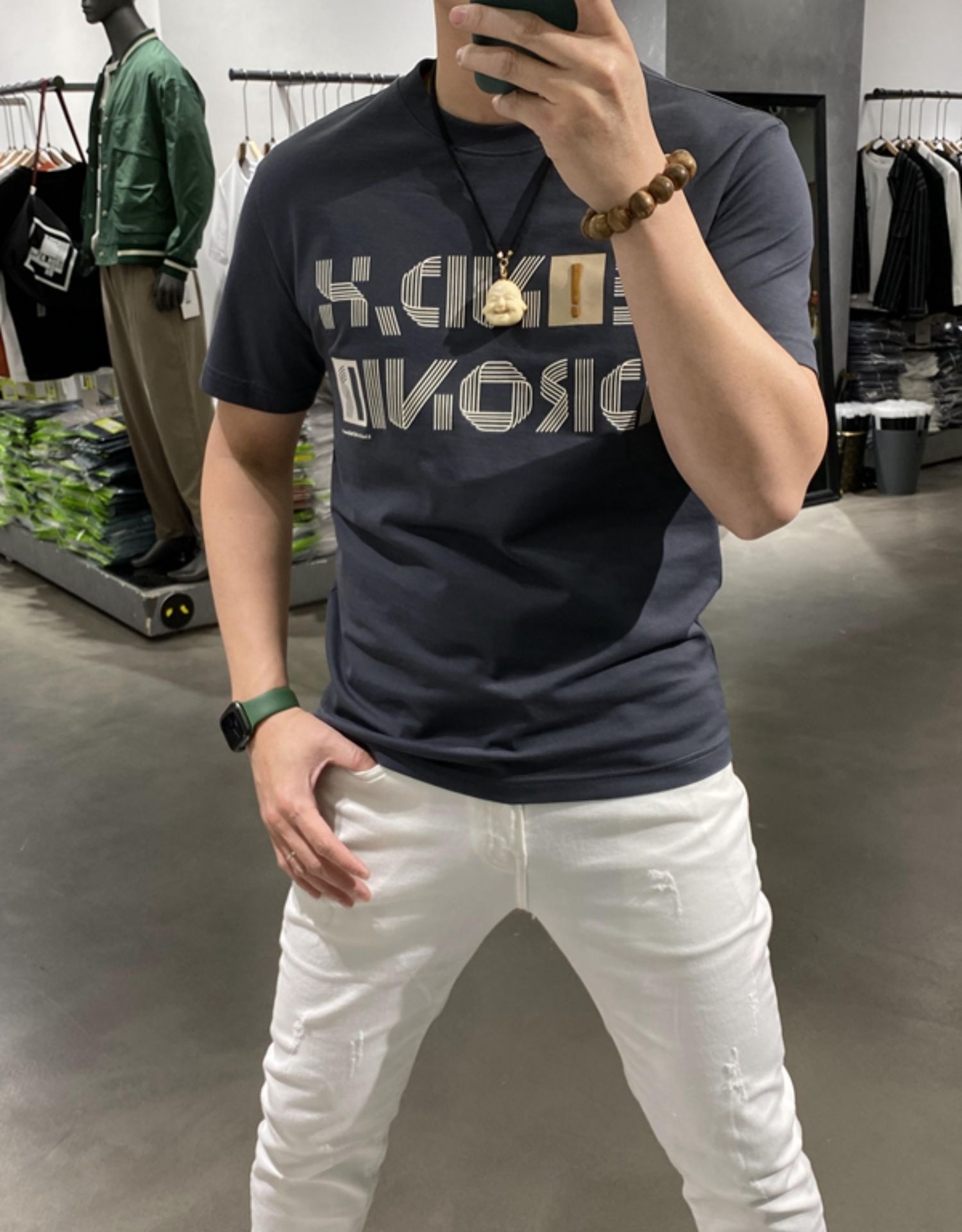 T-shirt corta per bambino in puro cotone con stampa lettera sul petto, vestibilità slim, top rosso a rete girocollo mezza manica, trendy_voghion.com