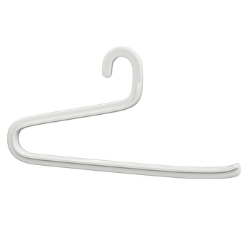 Space-saving goose-shaped trouser stand anti-slip without trace z-shaped