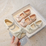 Туфли для принцессы, детская обувь для кожаной обуви, мягкая подошва, осенние