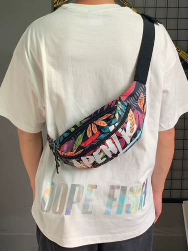 Сумка на одно плечо, японская нагрудная сумка, универсальная небольшая сумка, поясная сумка