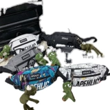 Мужская брендовая нагрудная сумка для школьников, японская модная сумка через плечо для отдыха, поясная сумка на одно плечо