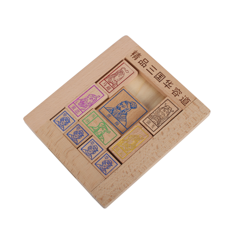 Three countries Huadong Road Puzzle Toys Children Adult Elementary School Students Jigsaw Puzzle Wooden Customs Clearance Big Thinking Intellectual Toys