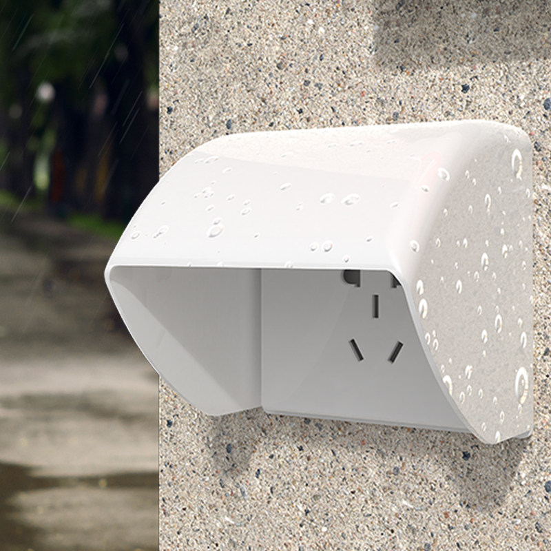 Outdoor rain cover electric battery car charging pile 86 type concealed surface mounted switch socket universal splash box