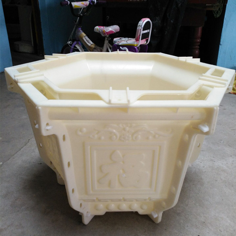 Flower pot mold pot cement mold plastic bonsai model to make mixed soil