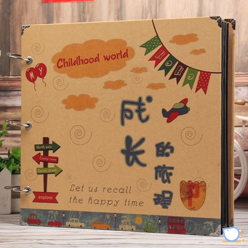 15 inch graduation commemorative book student diy growth loose-leaf record manual children's handmade writing photo album