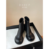 (Egg Dingcheng) Martin Boots British style summer thin leather short mid-shoe children 2021 New