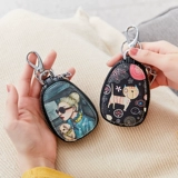 米印 Универсальные ключи от машины, ключница, маленькая сумка через плечо, мультяшная милая вместительная и большая система хранения, Южная Корея, простой и элегантный дизайн